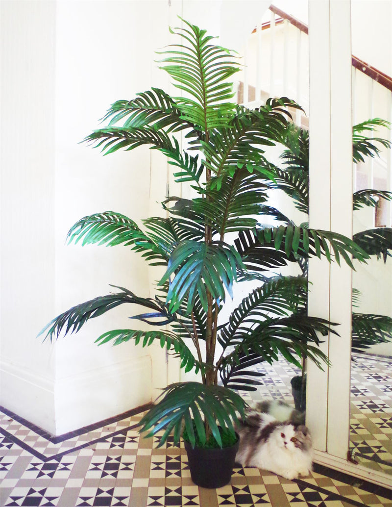 140cm Large Bushy Artificial Palm Tree image 0