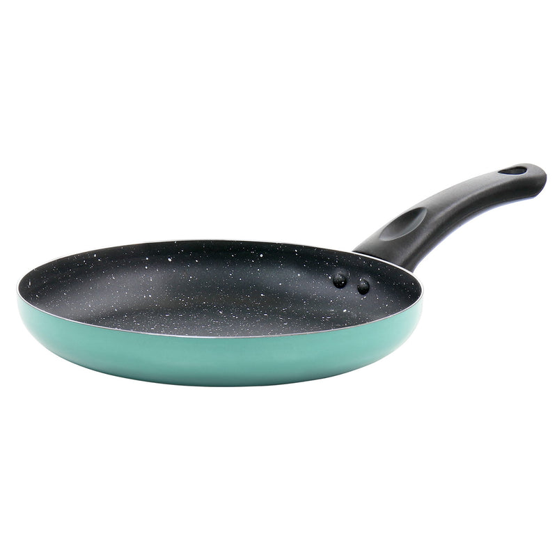 Oster Luneta 9.5 Inch Aluminum Nonstick Frying Pan in Teal-0