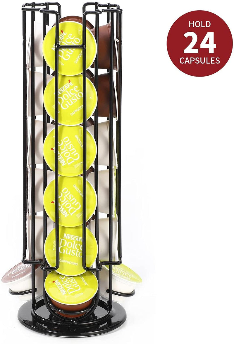 24 Pod Black Coffee Pod Stand