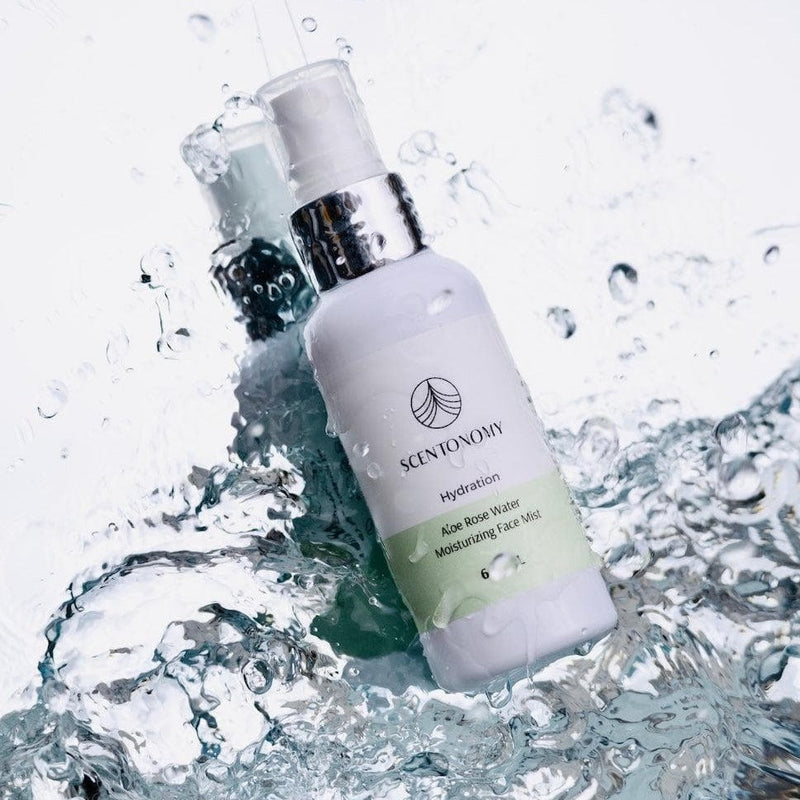 Aloe Rose Water Moisturizing Face Mist & Face Tool-0
