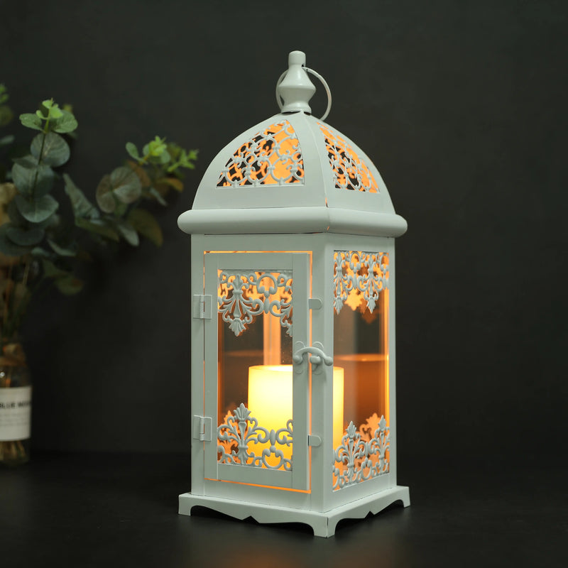 15" High Decorative Candle Lantern-0