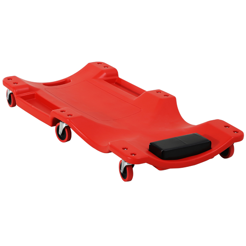Mechanic Vehicle Creeper Rolling Moulded Workshop Garage Assistance Durhand
